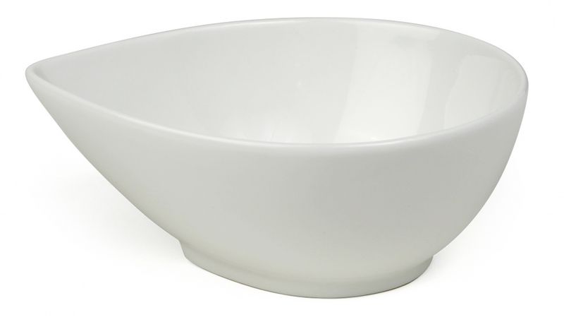 Skål 19x15 cm, dråpe, 6stk