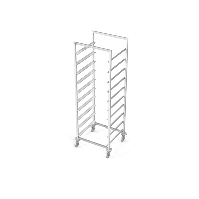 Hovedbilde Geidervogn for oppvaskkurver - 7 geider 