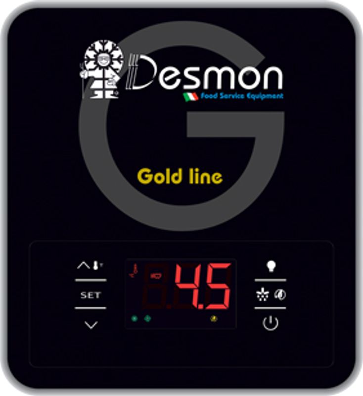 Desmon GB7G Fryseskap med Glassdør