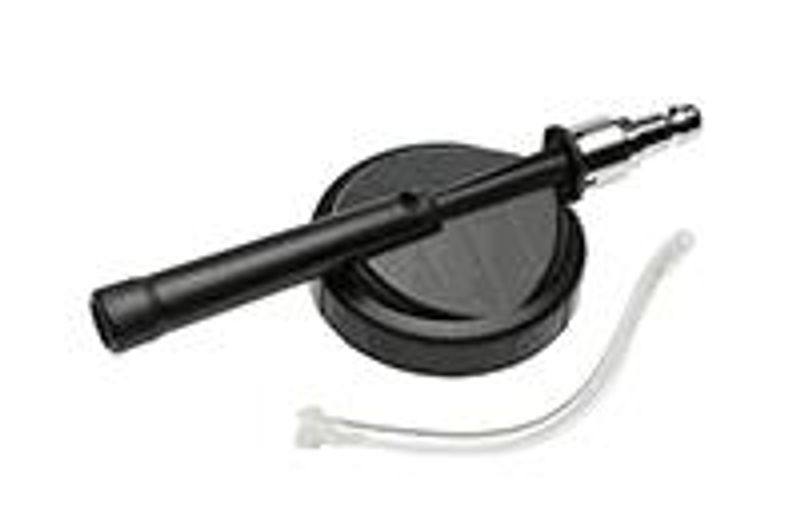 NITO Injektor med sugeslange, Sort 