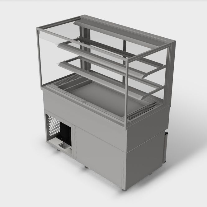 Hovedbilde Åpen serveringsdisk KSÅ-U med kjølt underdel