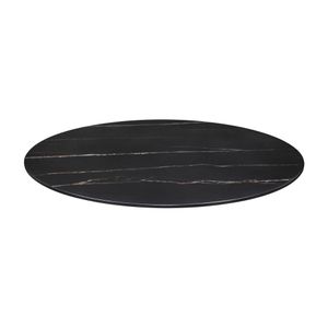Hovedbilde Bordplate Sten Ø 60 cm, Svart