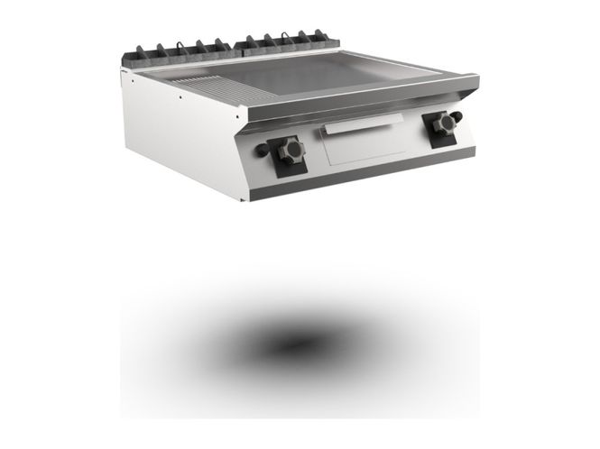 Hovedbilde Mareno FT98GMT Flatgrill 800 mm, gass, 2/3 glatt ...